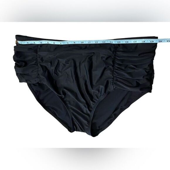 Kona Sol Black Swimsuit Bottom Size 2X - Picture 6 of 8